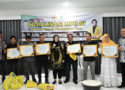 Adde Rosi Khoerunnisa Sosialisasikan Empat Pilar dan Serahkan Bantuan Alat Kesenian bagi Pelaku Seni di Pandeglang