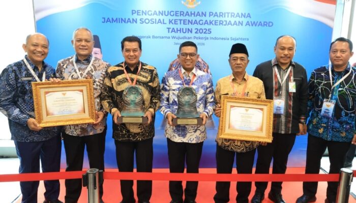 Provinsi Banten Raih Paritrana Award 2025, Terbaik Jaminan Sosial Ketenagakerjaan