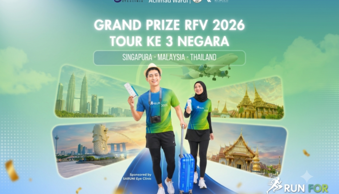 H-1, 1.000 Peserta Siap Meriahkan Run For Vision 2026 di KP3B Serang