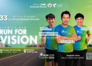 Kuota Tinggal 1.000 Peserta, Pendaftaran Run for Vision 2026 Masih Dibuka hingga 13 Juni