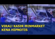 Viral! Kasir Minmarket Kena Hipnotis