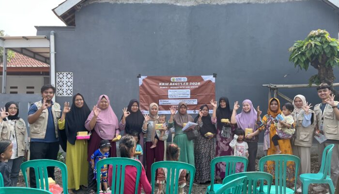 Zero Stunting, Mahasiswa Untirta KKM Gelar Edukasi Gizi di Desa Banyu Asih