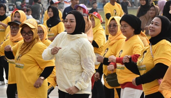 Adde Rosi Gandeng Kemenpora Gelar Gerakan Masyarakat Aktif dan Bugar di Rangkasbitung