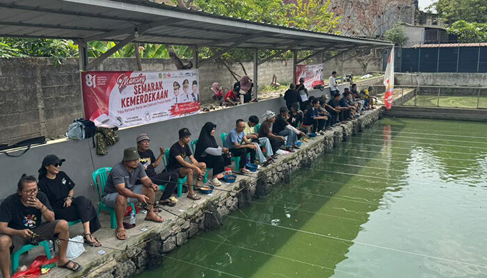 Semarak Kemerdekaan 2026, Pokja Wartawan Banten Gelar Lomba Mancing dan Tangkap Ikan
