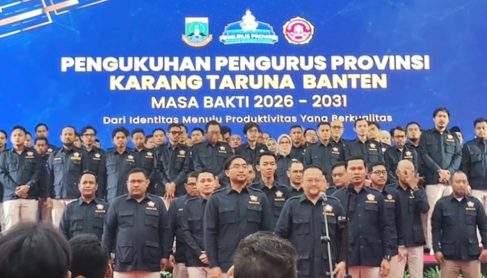Sah! Yudi Budi Wibowo Resmi Pimpin Karang Taruna Banten 2026-2031