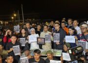 Gubernur Banten Andra Soni dan Media Foto Bersama Mengenang Rekan Jurnalis yang Hilang
